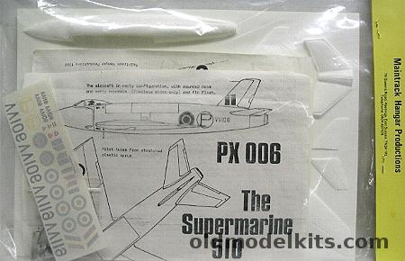 Maintrack 1/72 Supermarine 510, PX-006 plastic model kit